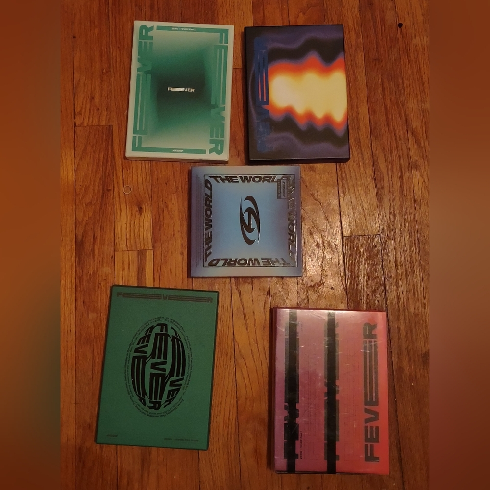 Bundle of Ateez albums